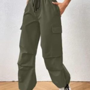 Ladies cargo long pant